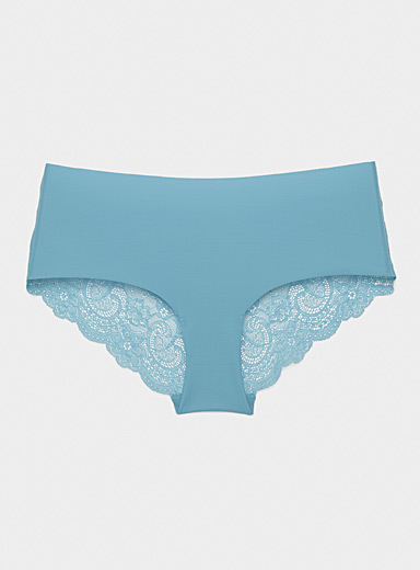 Lace sheer Brazilian panty | Miiyu | Shop High-Waist Panties Online ...