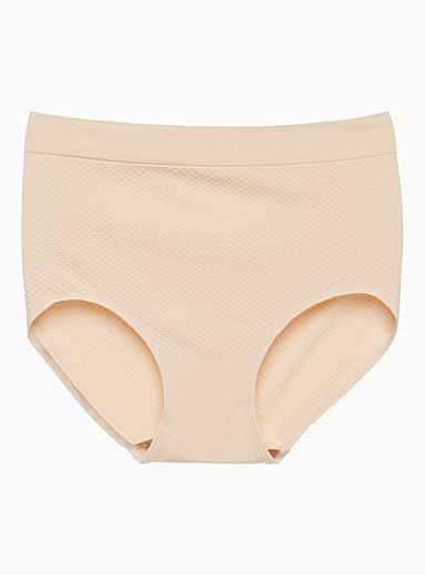 La classique taille haute textur&eacute;e Nylon