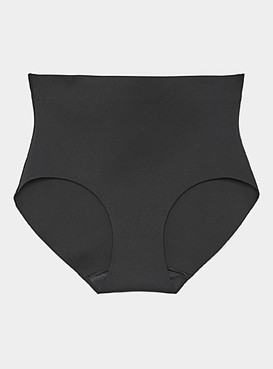 Miiyu Black High-waist control hipster for women