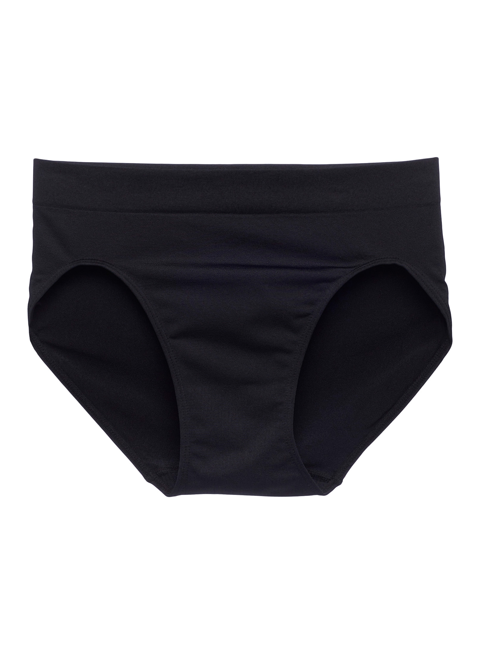 Miiyu - High-cut hipster (Women, Black, LARGE-XL)