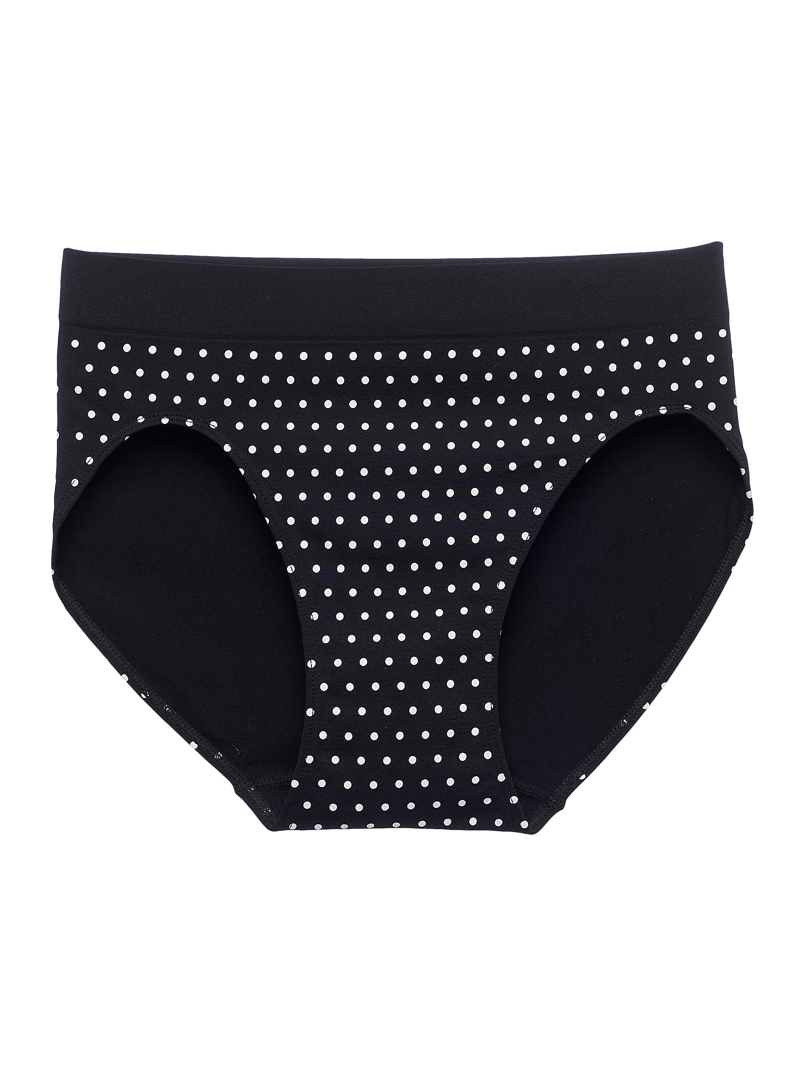 Miiyu - High-cut hipster (Women, White, LARGE-XL)