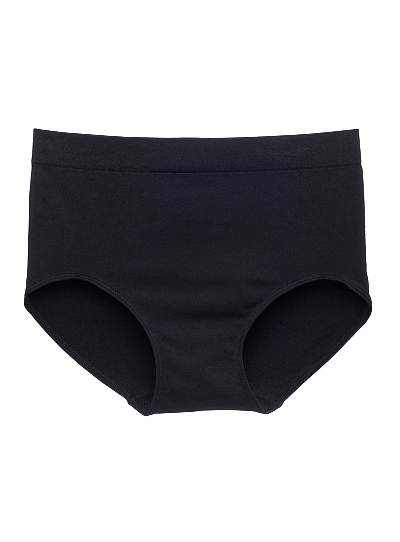 Microfibre high-waist classic hipster Nylon product image (primary)