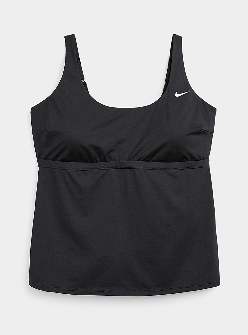 Nike Black Athletic tankini Plus size for women