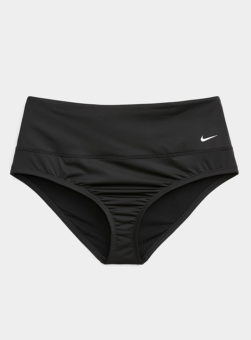 Nike Black Swoosh logo high-rise bottom Plus size for women