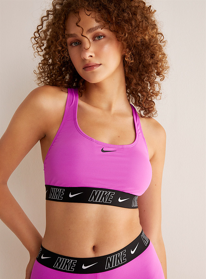 Nike Mauve Racerback athletic bralette top for women