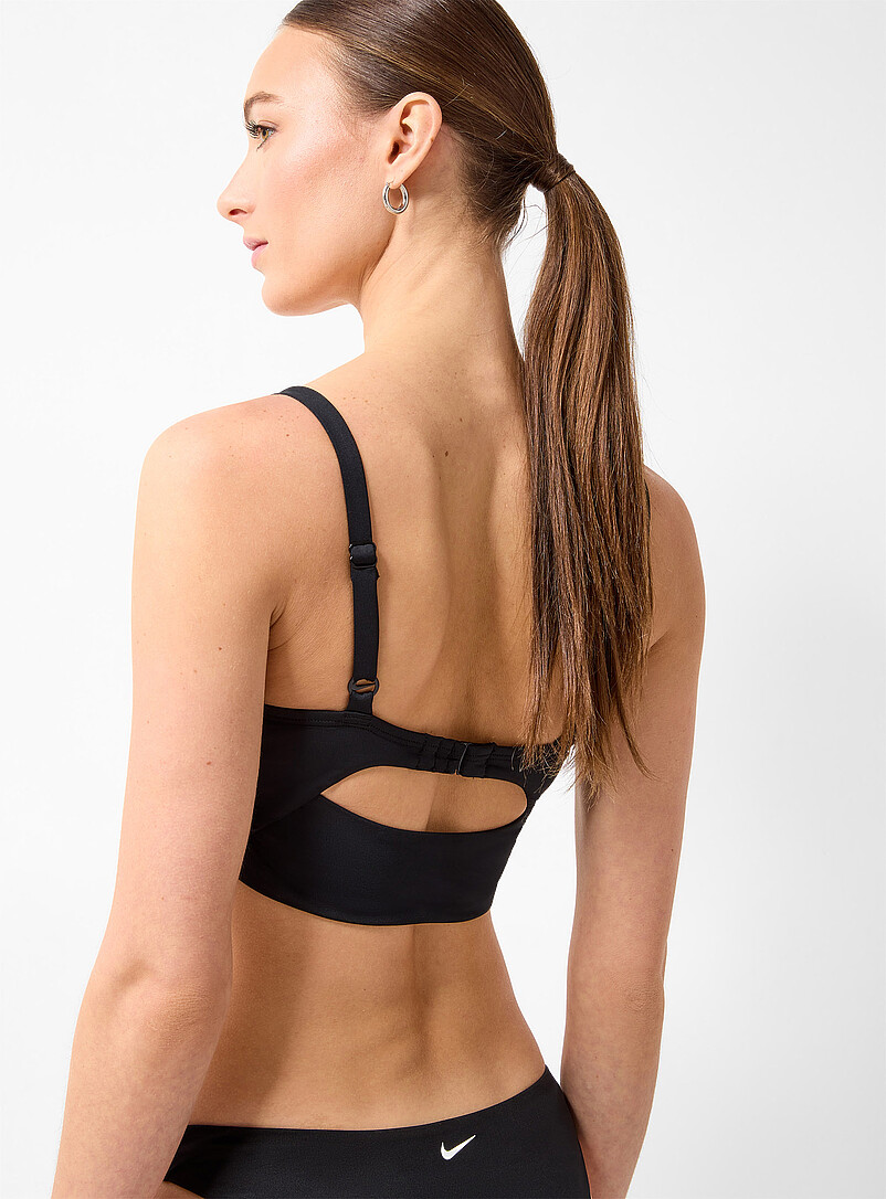 Solid V-neck bralette product image 2