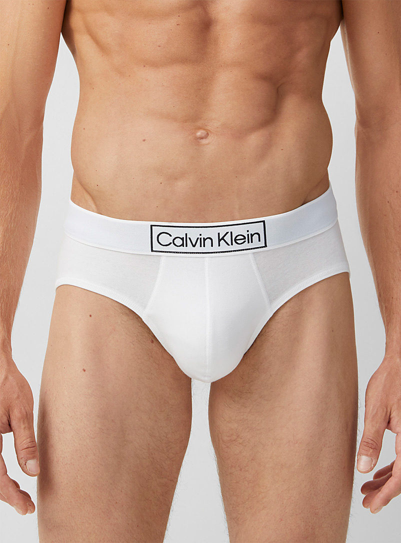 Calvin Klein: Le slip Heritage réimaginé Blanc pour homme