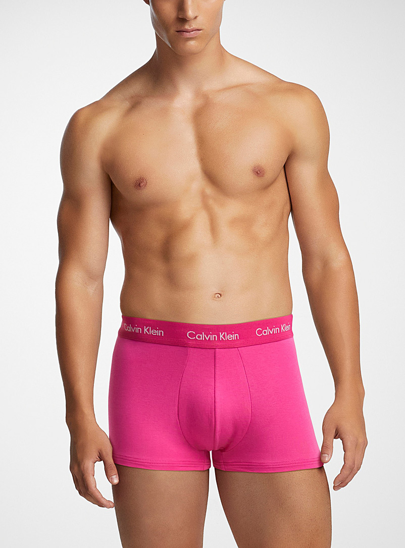 Calvin Klein Pink Pop colour trunk for men