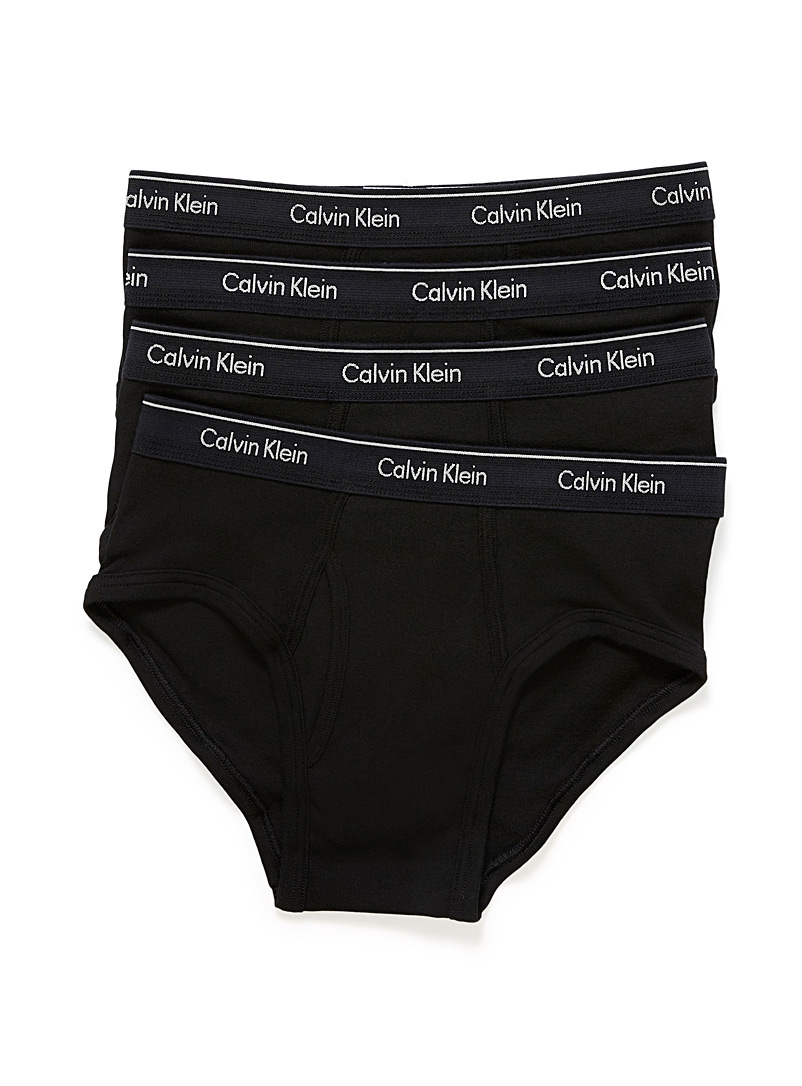 Calvin Klein Black CK essential brief 4-pack for men