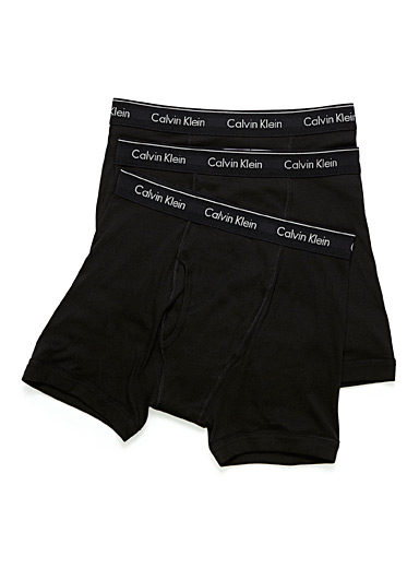 Classic microfibre boxer briefs 3-pack, Calvin Klein