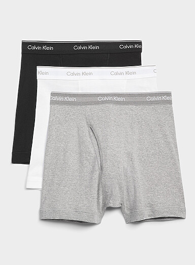 Les boxeurs longs unis 5 po Cotton Classic Emballage de 3