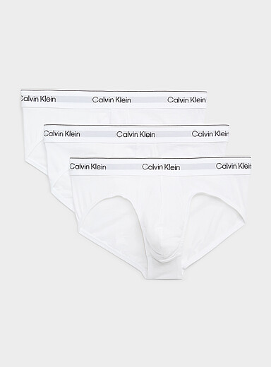 Solid stretch briefs Icon Cotton Stretch 3-pack