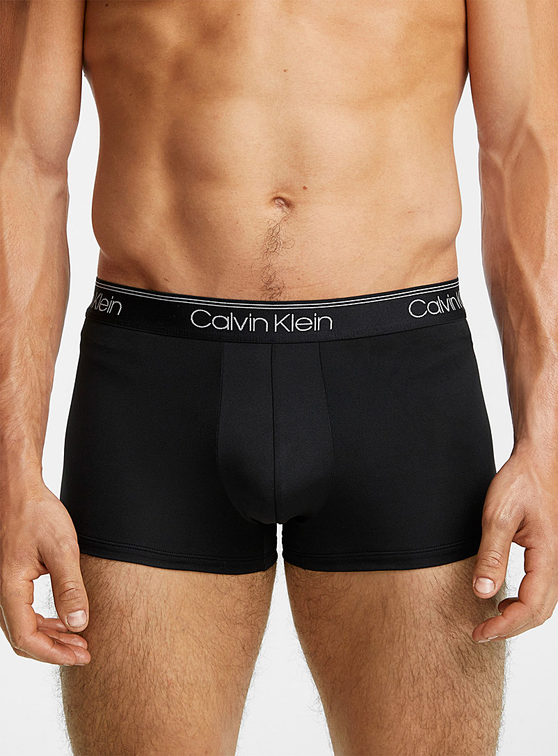 Calvin Klein Blue 3" classic trunks Recycled polyester 3-pack for men