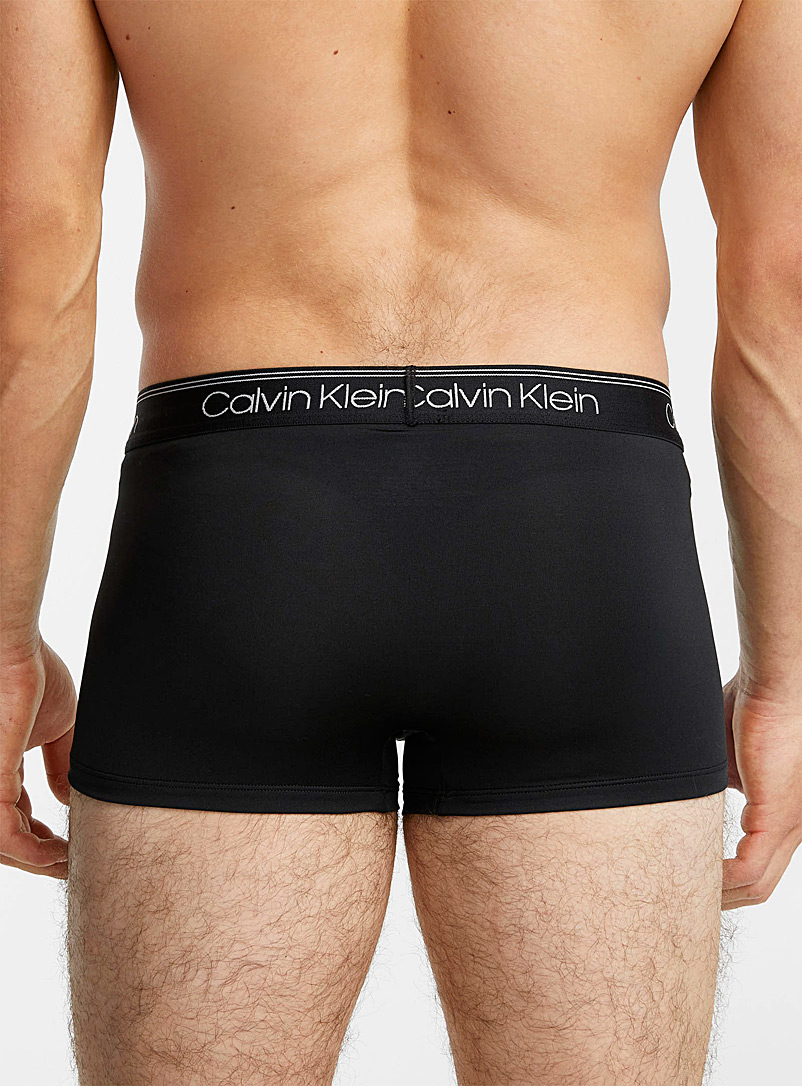 Calvin Klein Blue 3" classic trunks Recycled polyester 3-pack for men