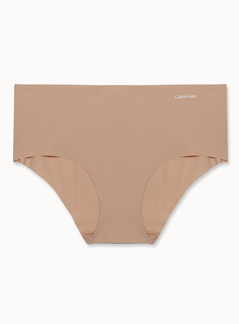 NWT Women's Calvin Klein 3 Pack Hipster Underwear Tan Pink Gray Small  Medium