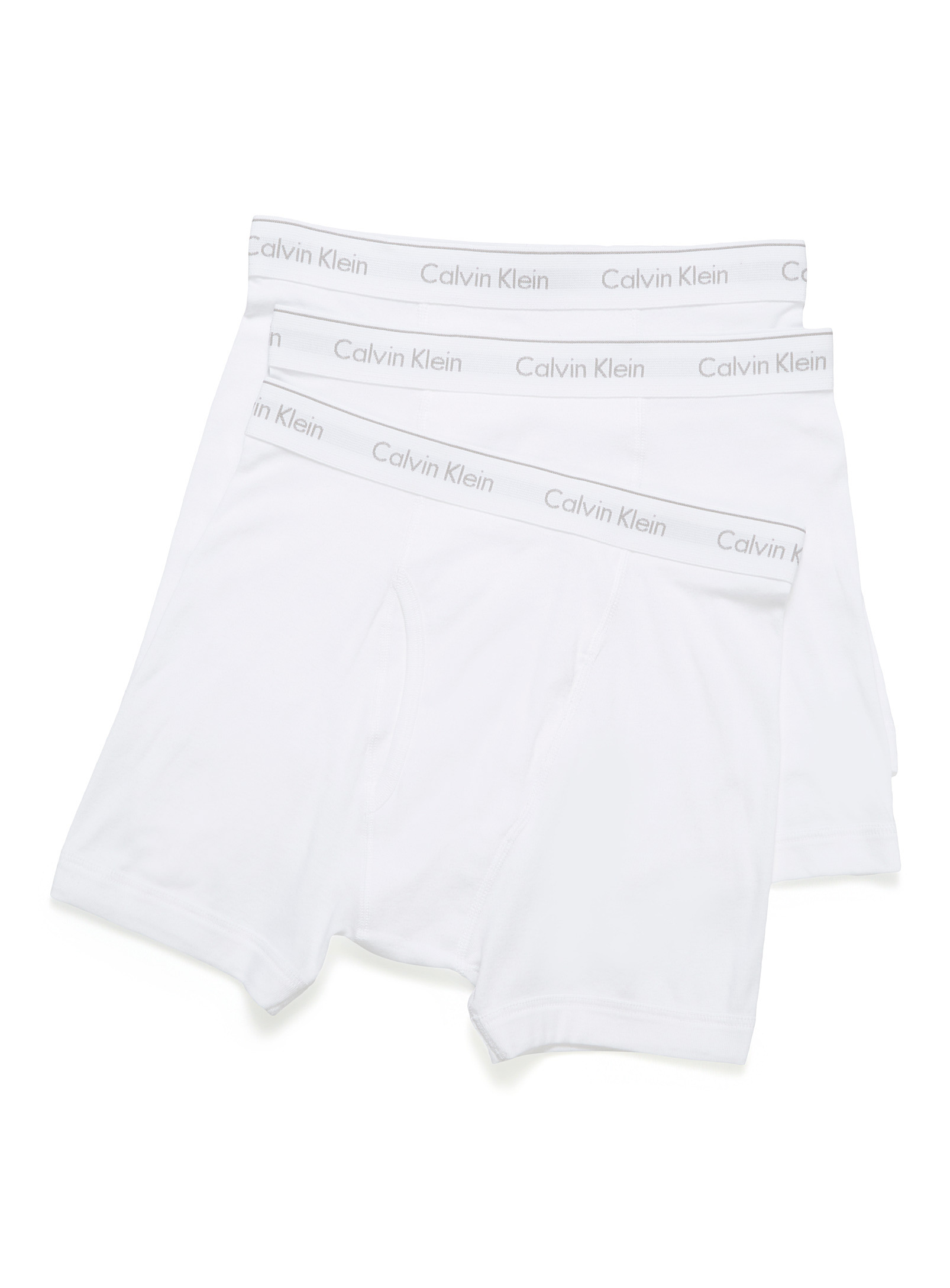 Calvin Klein Classic Boxer Briefs 3-pack In White