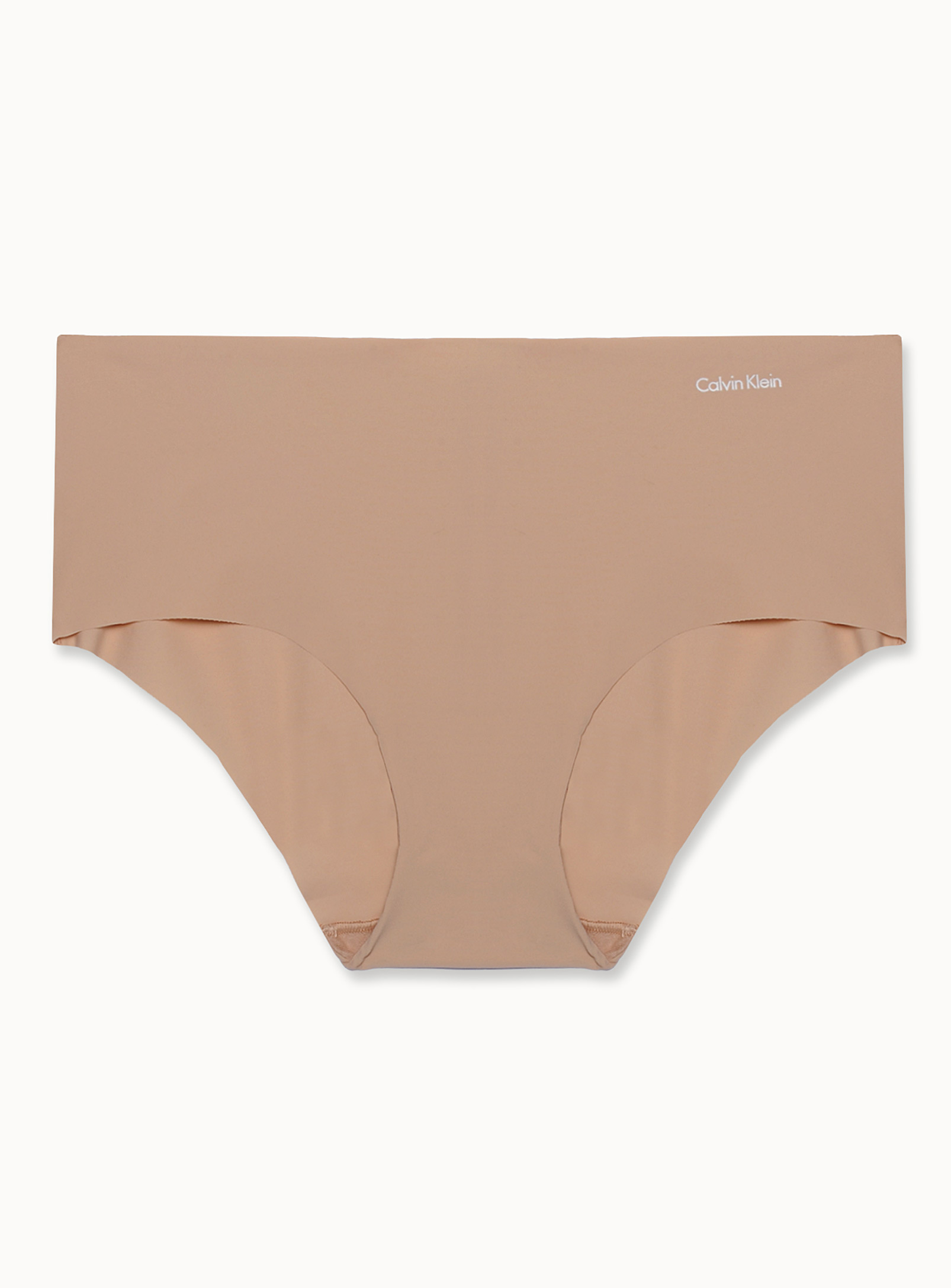 Calvin Klein Invisibles Hipster In Mauve Brown