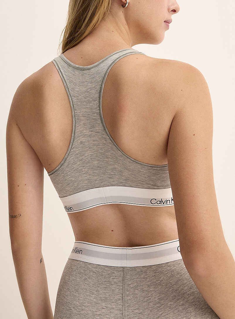 Logo band scoop-neck bralette product image 2