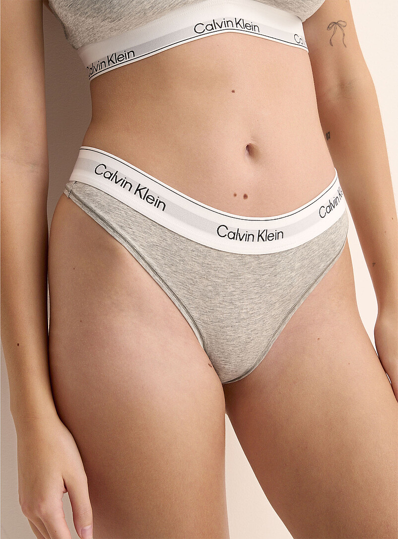 Logo band stretch thong Cotton and modal product image 2