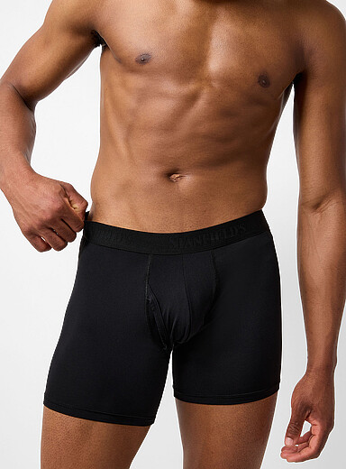 6" solid breathable boxer brief DryFX<sup><small>&reg;</small></sup>