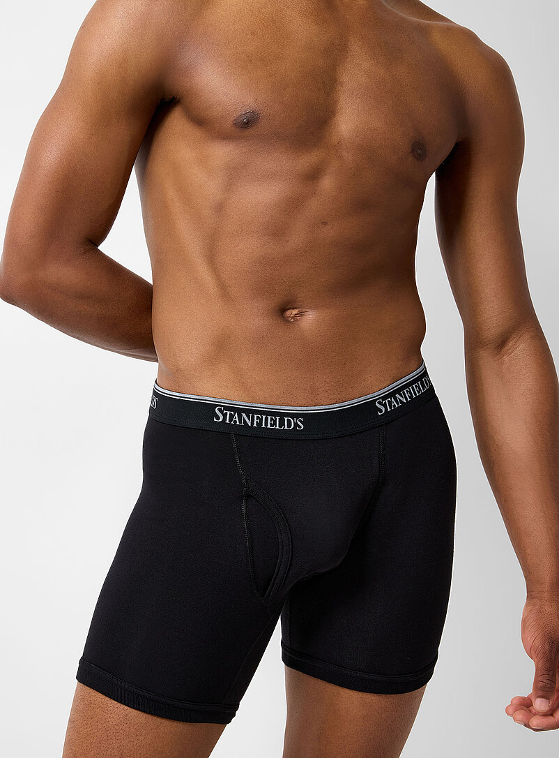 6" ultra-comfortable solid boxer briefs Flex 2-pack product image 2