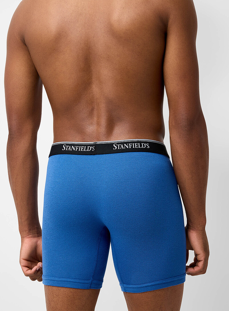 6" ultra-comfortable solid boxer briefs Flex 2-pack product image 3