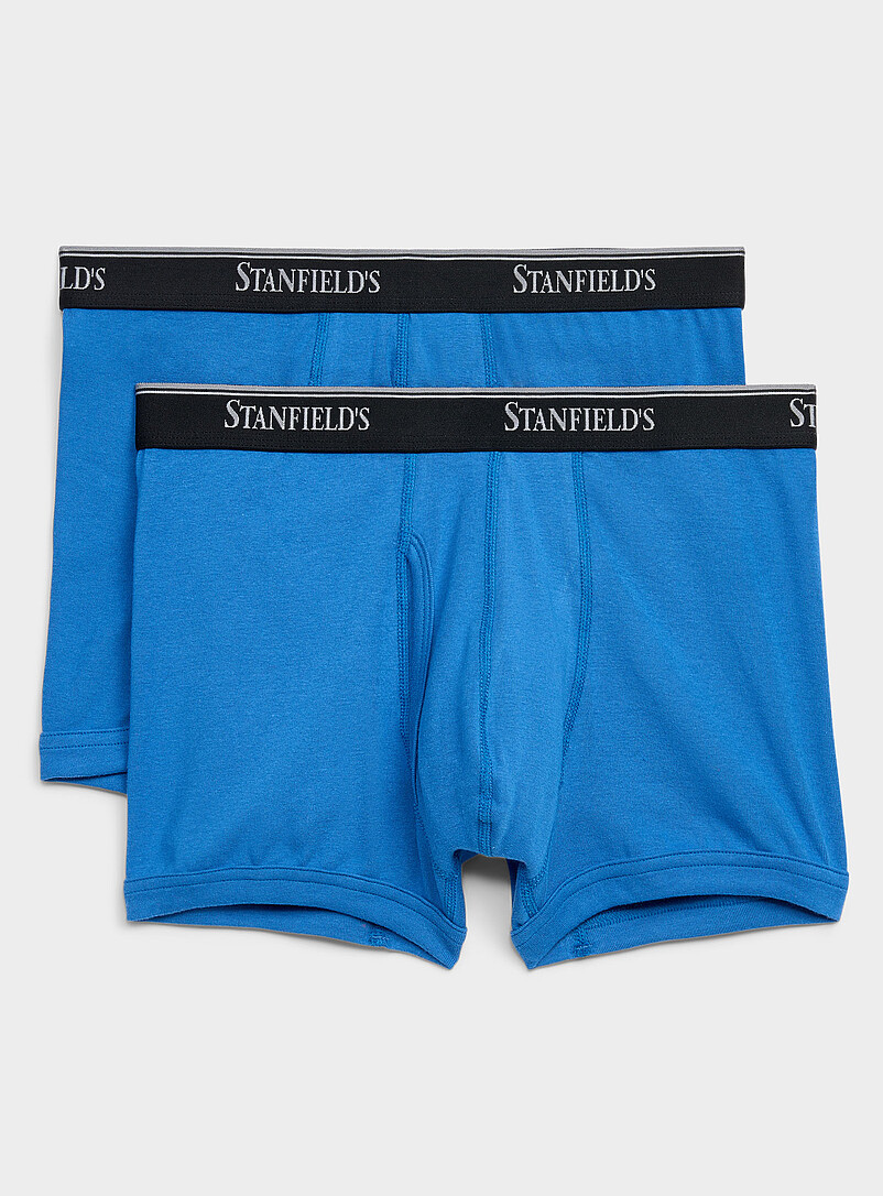 3" Solid Ultra-Comfortable Trunks Flex 2-Pack