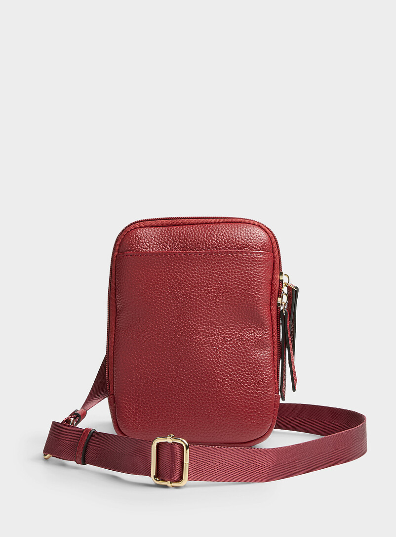 Dragonne Bandoulière Pour Téléphone Avec Pochette Zippée - Transformable En Sac, Réglable Et Confortable - 9