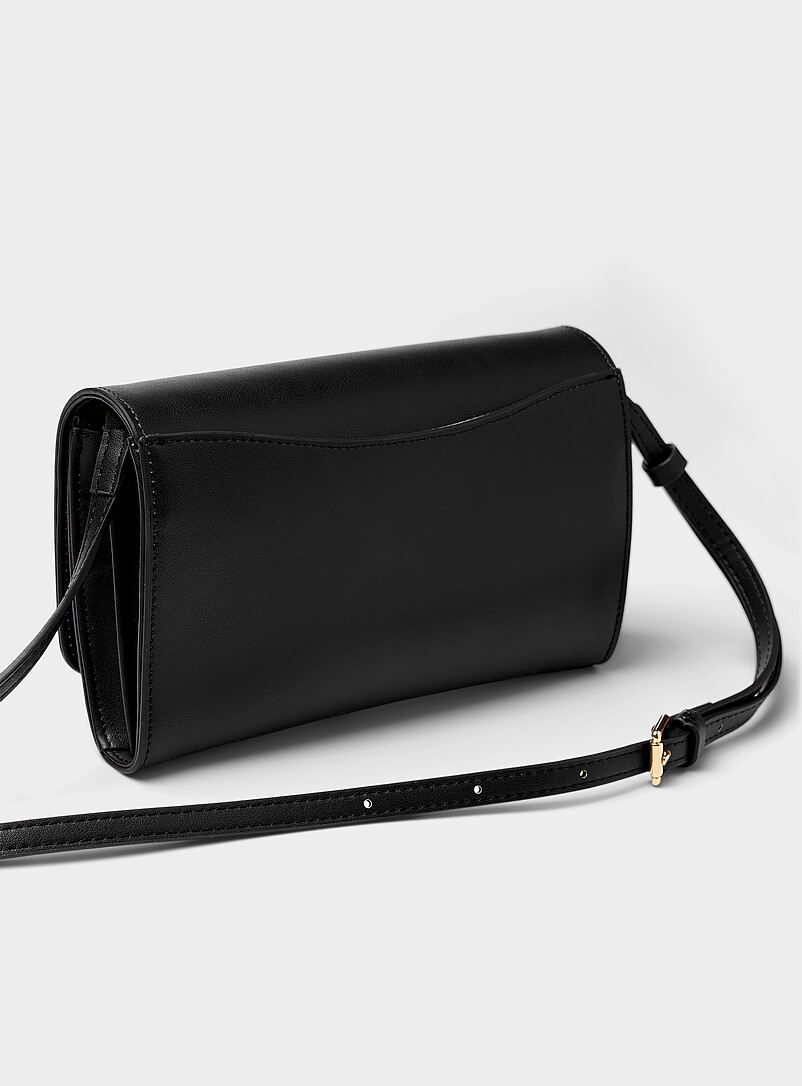 Simons: La pochette minimaliste organis&eacute;e Noir pour femme