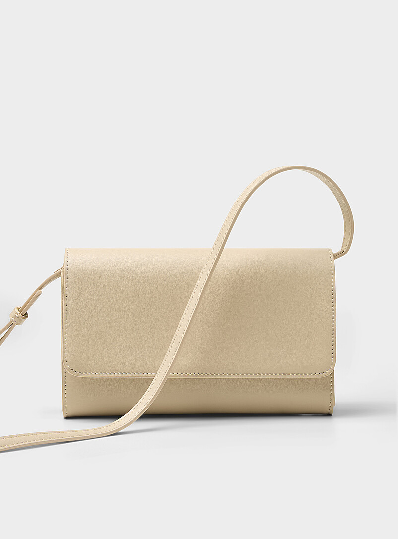 Simons: La pochette minimaliste organis&eacute;e Noir pour femme