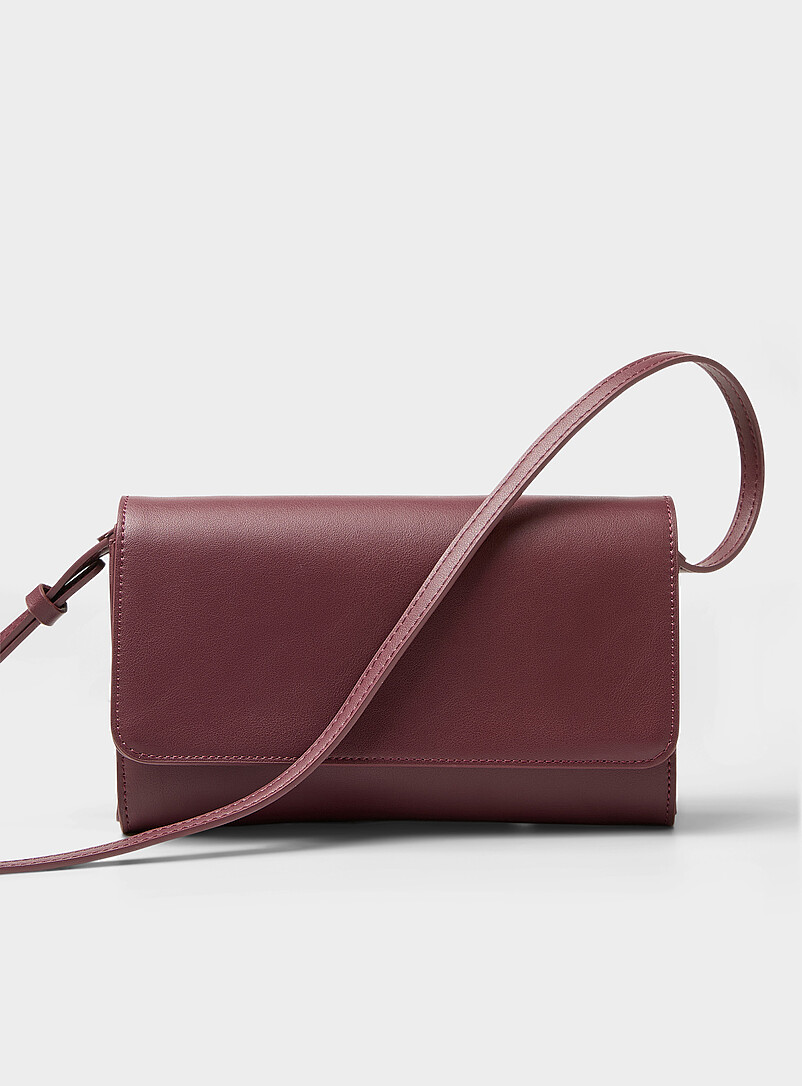 Simons: La pochette minimaliste organis&eacute;e Noir pour femme