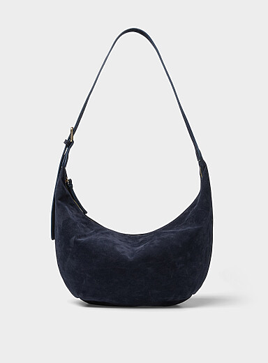 Le sac besace arrondi souple