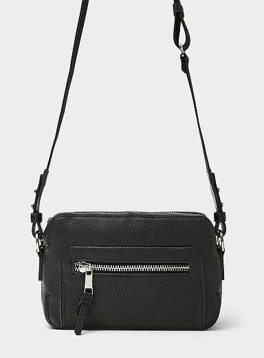 Bandoulière En Cuir Véritable Avec Passants De Ceinture - Marque Leather Maniacs, Neuf