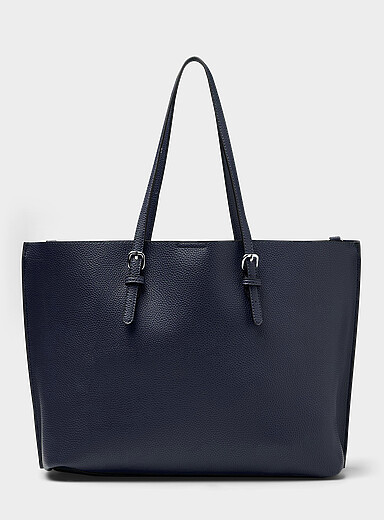 美品LIGHTWEIGHT TRAVEL TOTE PACK Large minimalist work tote bag With suitcase loop | Simons | Shop
