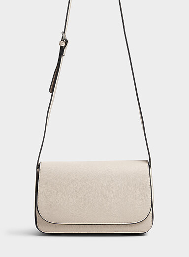 Structured crossbody bag