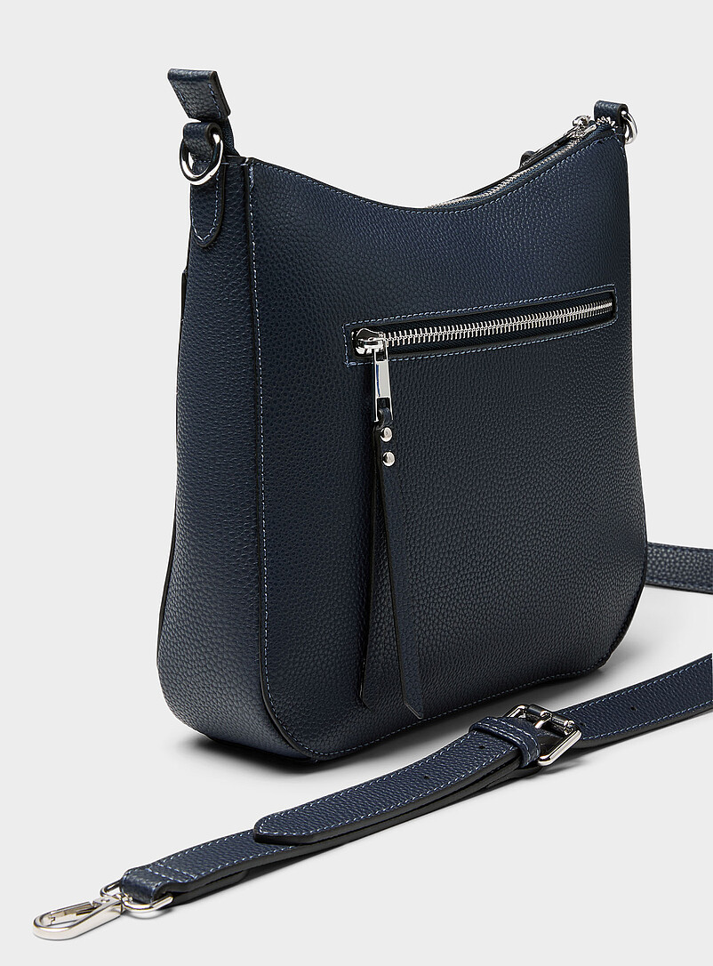 Simons Hazelnut Metallic detail crossbody bag for women