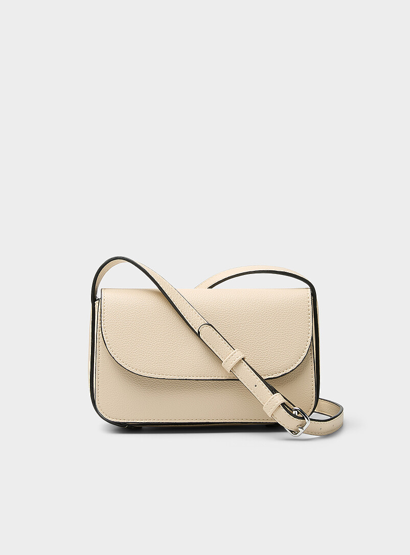 Small Textured Minimalist Crossbody Bag