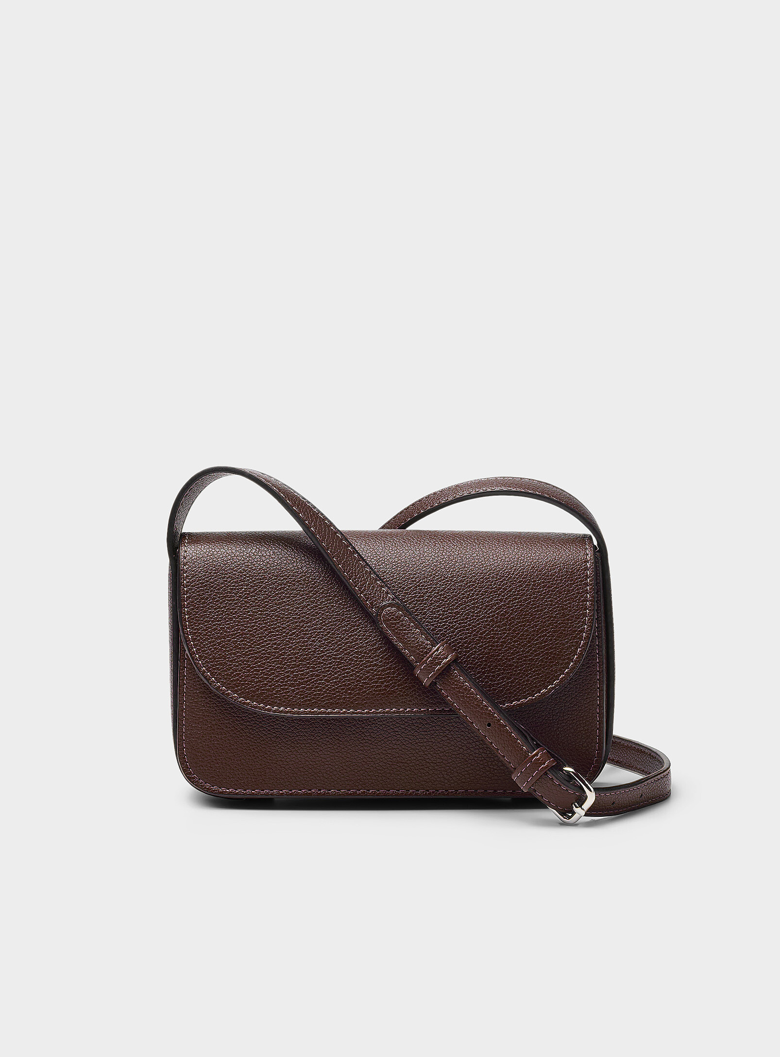 SIMON'S SMALL TEXTURED MINIMALIST CROSSBODY BAG