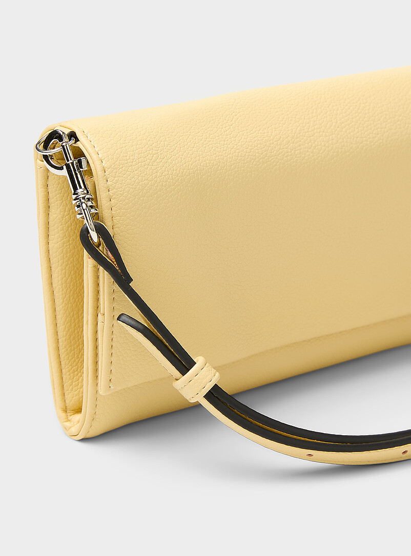 Crossbody pebbled bifold wallet product image 2
