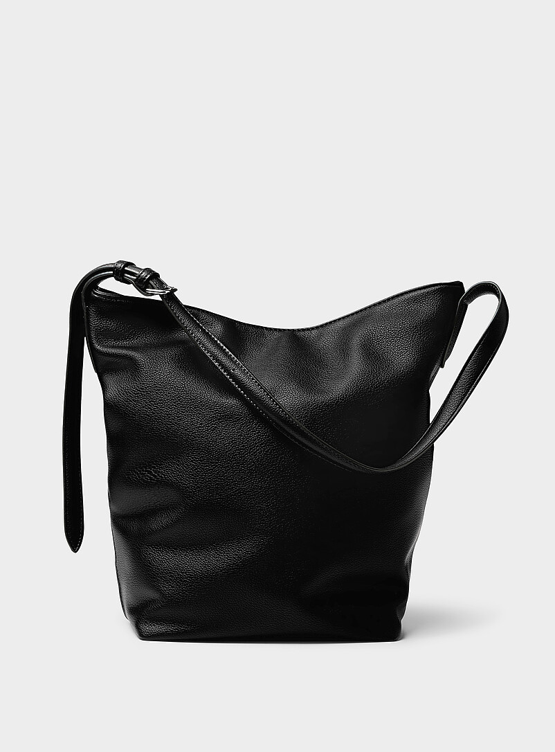 Supple Pebbled Hobo Bag