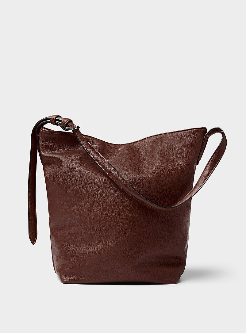 Supple pebbled hobo bag product image (primary)