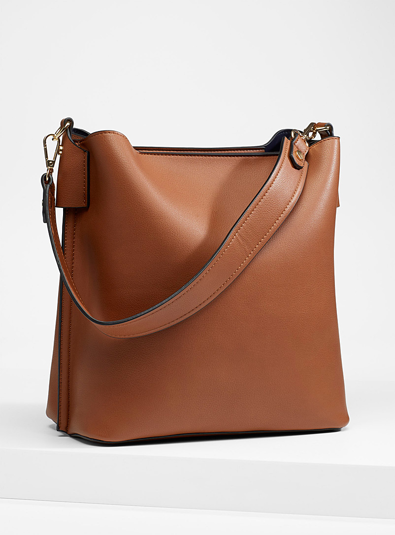WOMEN FASHION Bags Shoulder bag Bucket discount 48% Parfois Shoulder bag Beige/Multicolored Single 