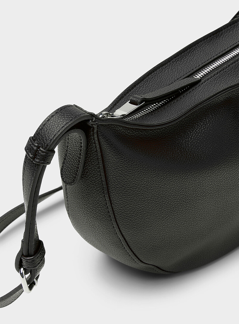 Pebbled half-moon bag product image 2
