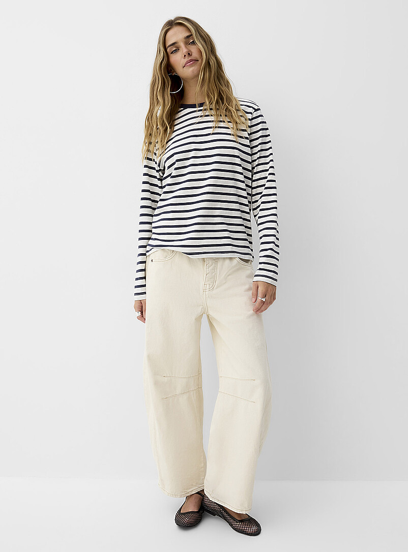 The Pure Bliss Barrel Jeans
