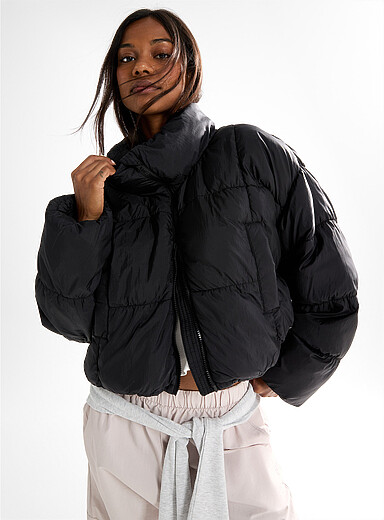 In a Bubble high-neck puffer jacket