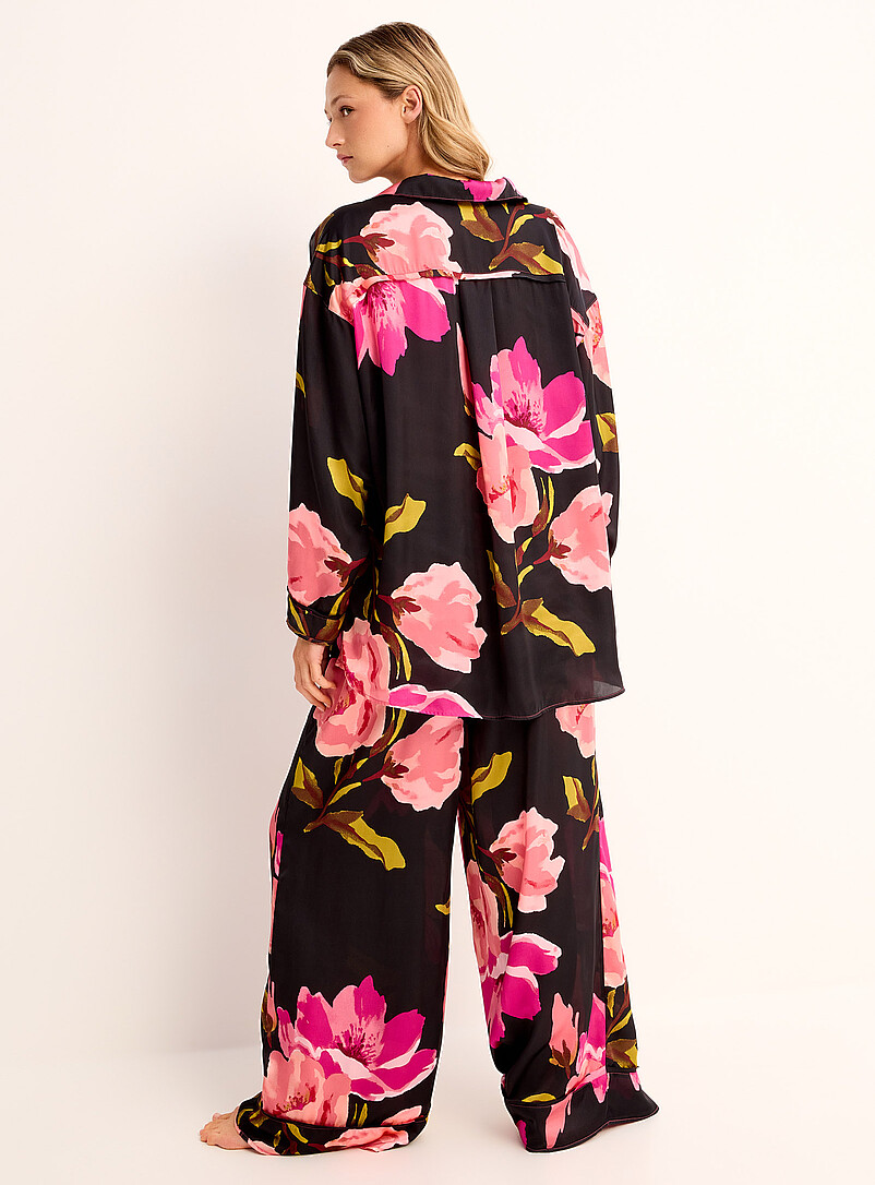 Dreamy Days floral satiny pyjama set product image 3