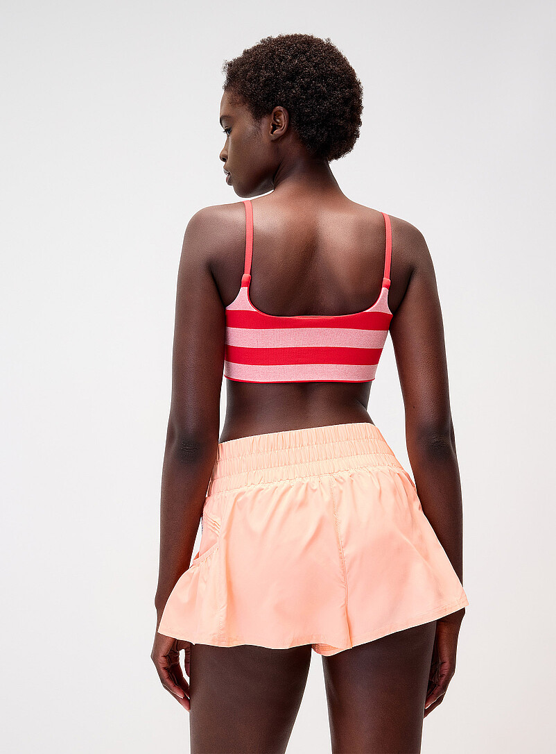 Tighten Up striped square-neck sports bra Reversible product image 3