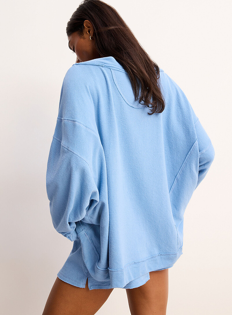 Staycation loose terry sweatshirt product image 2