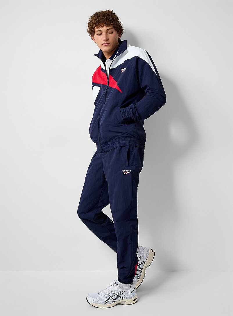 Retro block logo track jacket | Reebok Classic | Men's Jackets