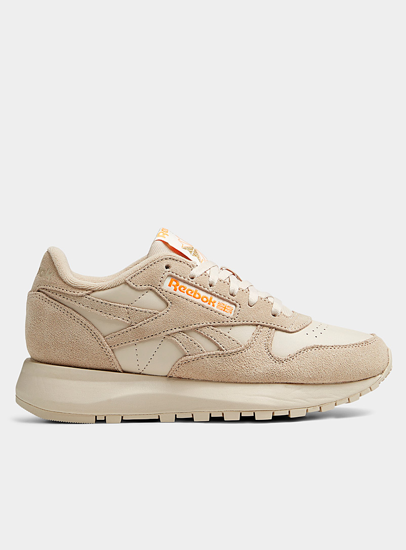 Reebok Classic Sand Classic Leather SP beige and orange sneakers Women for women